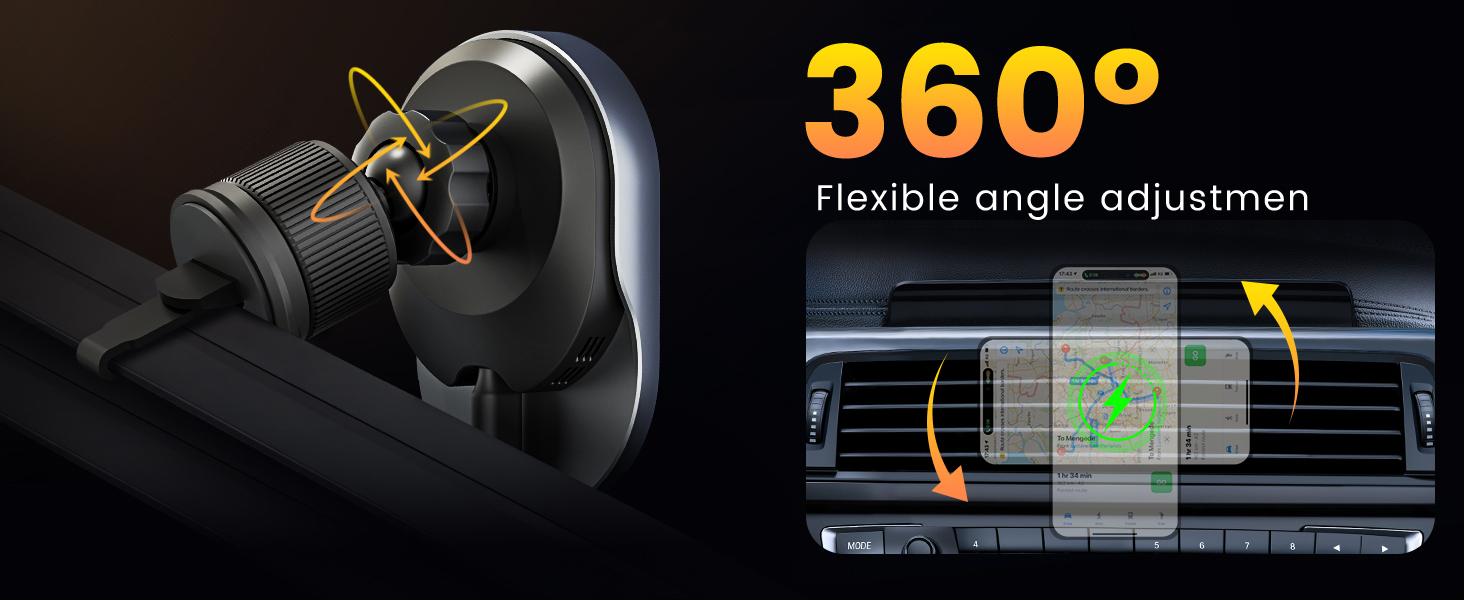 flexible angle adjustment