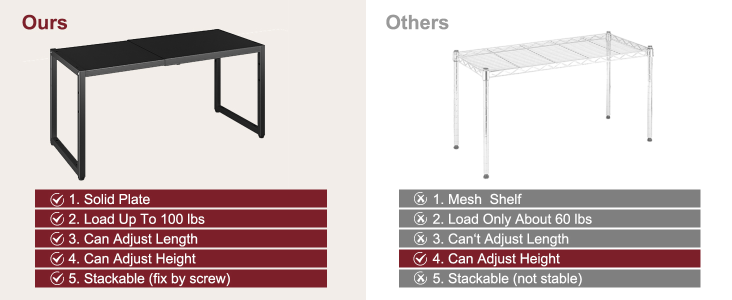 metal shelving