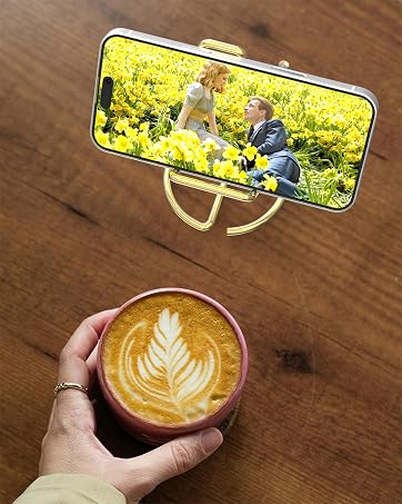 Gold Metal Phone Stand