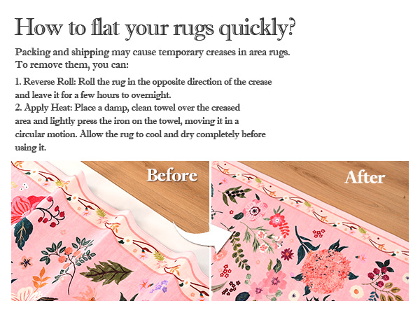 flower rug