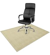 Anidaroel Desk Chair Mat for Hardwood Floor &amp; Tile, 48"x60" Office Chair Mat for Hard Floors, Off...