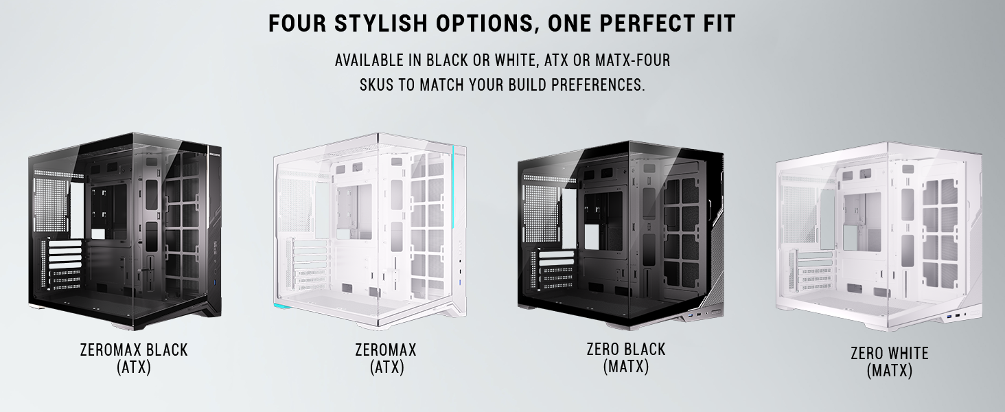 ESGAMING ATX Mid Tower PC Case 360MM RAD Support, 8° Slanted Base, 270° Full View Tempered Glass Gam...