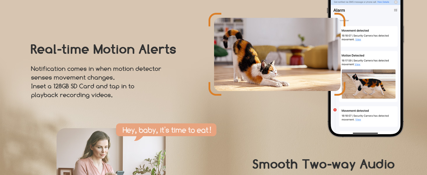 real-time motion alerts