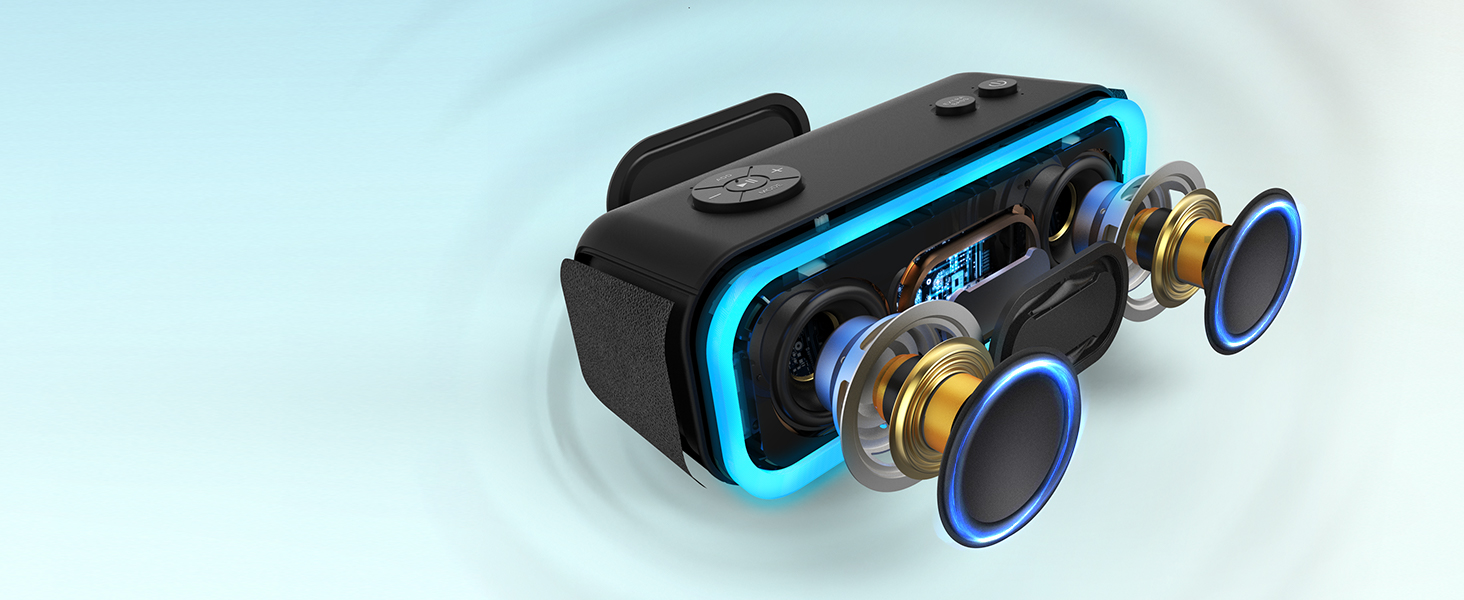 DOSS SoundBox Bluetooth Speaker