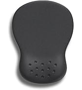 Ergonomic Wrist Rest with Mouse Pad, Mouse Pad with Comfortable Memory Foam Wrist Rest, Massage D...