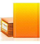 Fuxury Bubble Mailers 6x10 Inch 100 Pack Padded Envelopes Usable Size 6x9