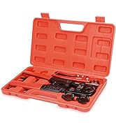 IWISS PEX Copper Pipe Ring Crimping Tool Kit for 3/8 in, 1/2 in, 3/4 in, 1 inch Pex Crimp Rings, ...