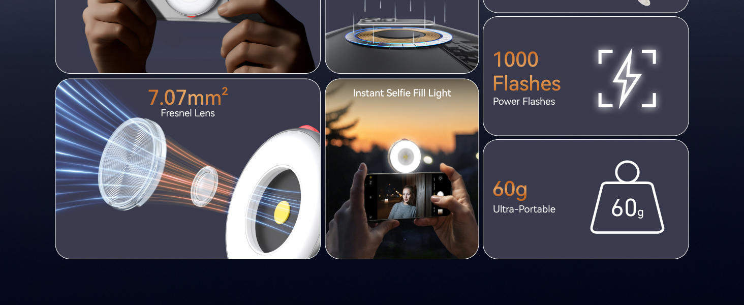 selfie light for iphone magnetic