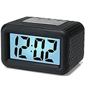 Plumeet Digital Alarm Clock Kids Alarm Clock with Snooze and Backlight - Simple Travel Clocks Lar...