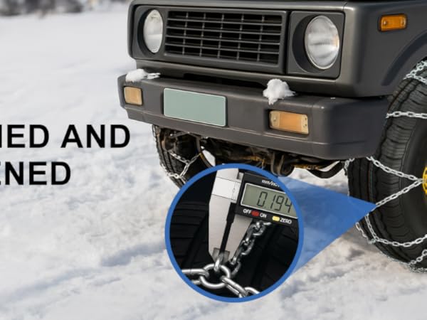 Emergency Snow Tire Chains