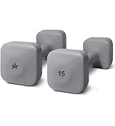 Yes4All Square Neoprene Dumbbell Set for Women/Men, Workout Hand Weight Dumbbells Set of 2, 2lb -...