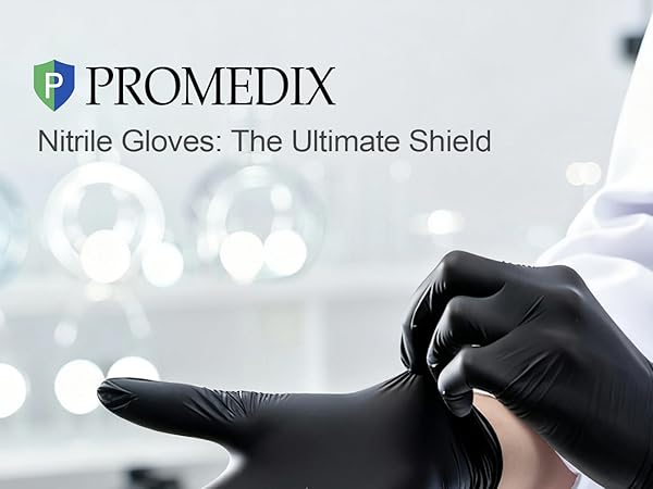 gloves disposable food nitrile prep grade safe cleaning rubber black chemical resistant heavy duty