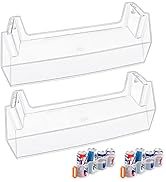 [2 PACK] UPGRADED W11239961 Refrigerator Door Shelf Bin Replacement Compatible with Whirlpool Ref...