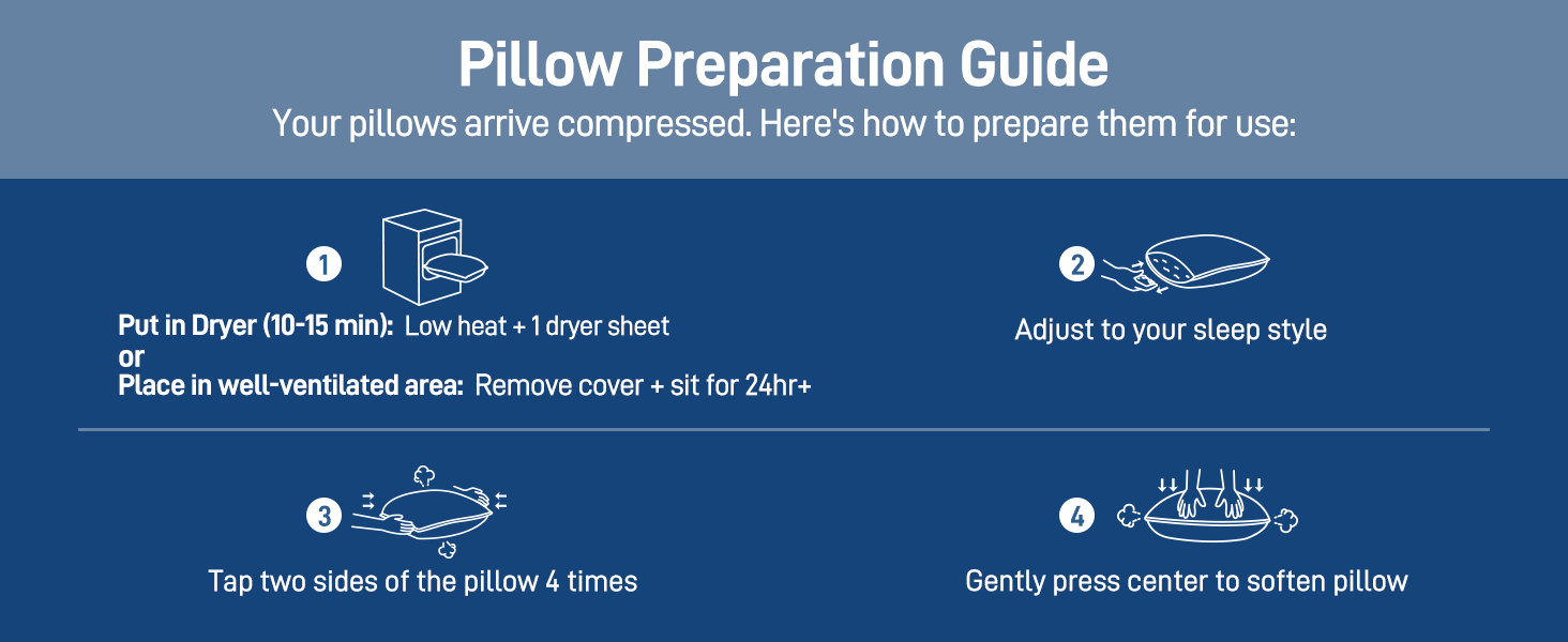 Pillow Preparation Guide