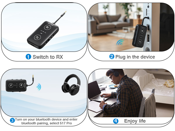 airplane bluetooth adapter for headphones