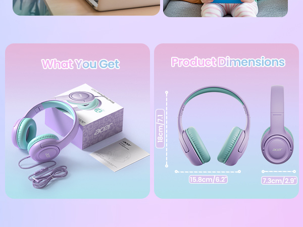 Kids Headphones with Cord for School 