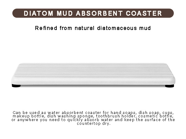 Large Water Absorbing Stone Tray,