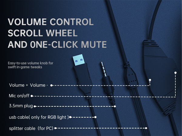 headphones wired gaming