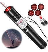 [Professional] Rechargeable Red Laser Pointer High Power Red Beam Laser Light Long Distance Range...