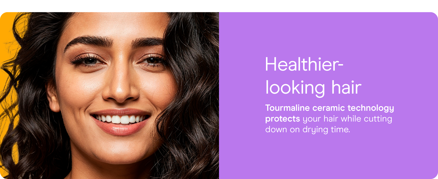 Conair small, mini, and compact hair dryer for travel. Handle folds for easy storage.