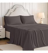Swiftify Twin Sheets Set, 3 Pieces Hotel Luxury Soft Microfiber Bed Sheets Set, Up to 27" Deep Po...