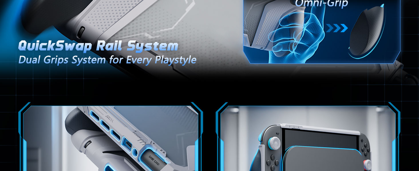 playvital for Switch 2 Beyond-Grip Dockable Case