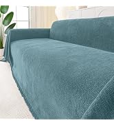 Smiry Couch Cover for Dogs, Washable Chenille Sofa Covers for 3 Cushion Couch, Soft Sofa Slipcove...