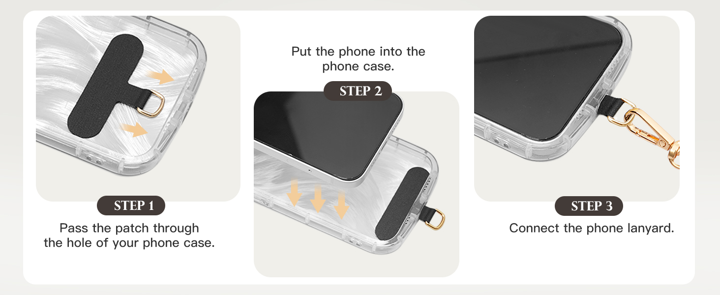 wrist strap for phone case