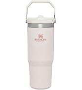 Stanley IceFlow Flip Straw Tumbler with Handle | Twist On Lid and Flip Up Straw | Leak Resistant ...
