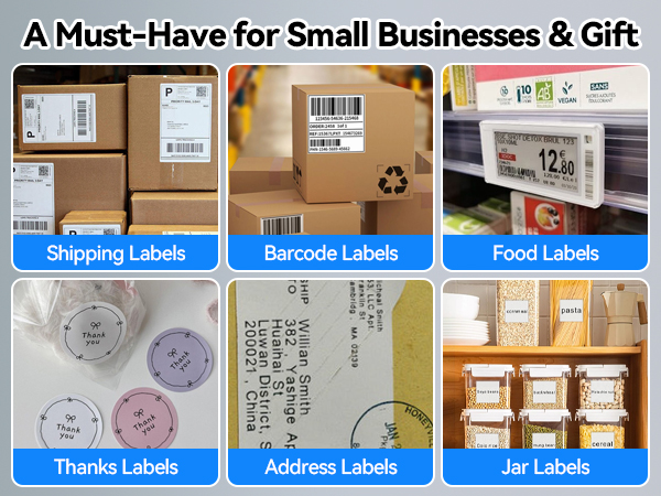 Bluetooth Thermal Shipping Label Printer