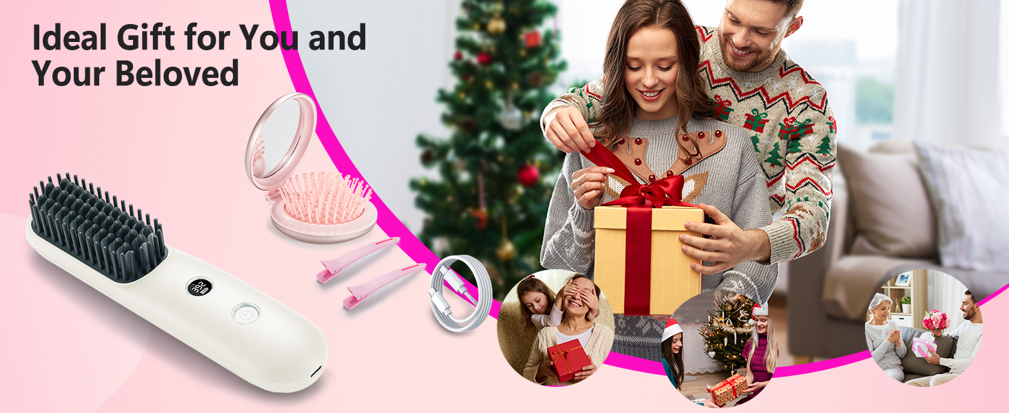 hair straightening brush