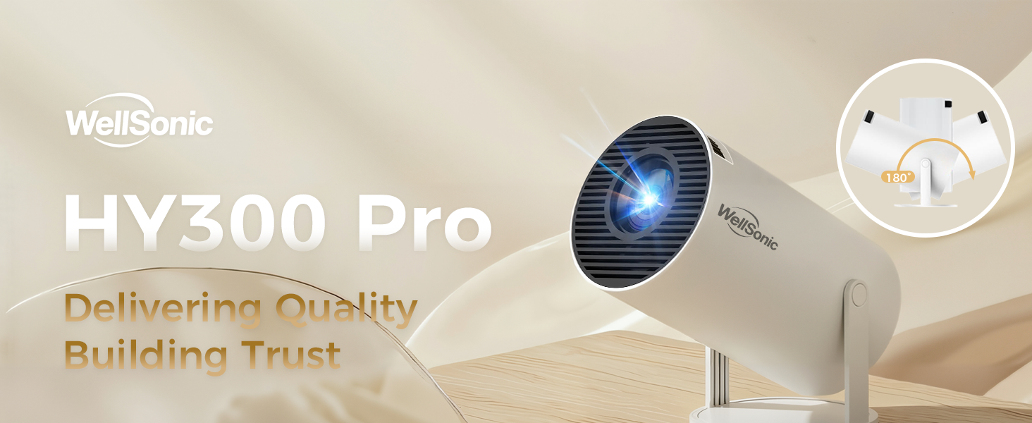 Mini Projector with WiFi and Bluetooth