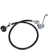 GasSaf 17 Inch Griddle Regulator and Hose 3FT Propane Regulator Hose Fit for Blackstone 17inch an...