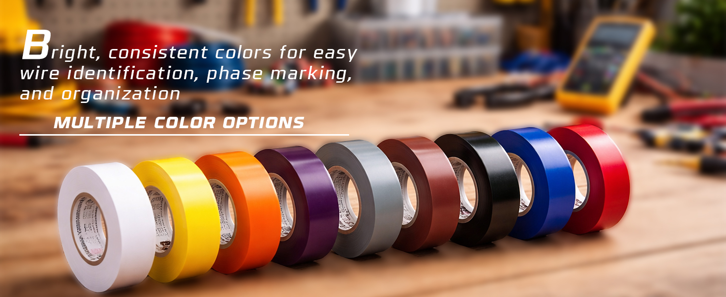High-Grade Colored Electrical Tape
