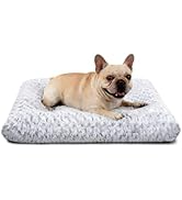 Dog Bed Medium Size Dog Deluxe Plush, Washable Medium Dog Beds, Indestructible Dog Crate Pad, Ant...