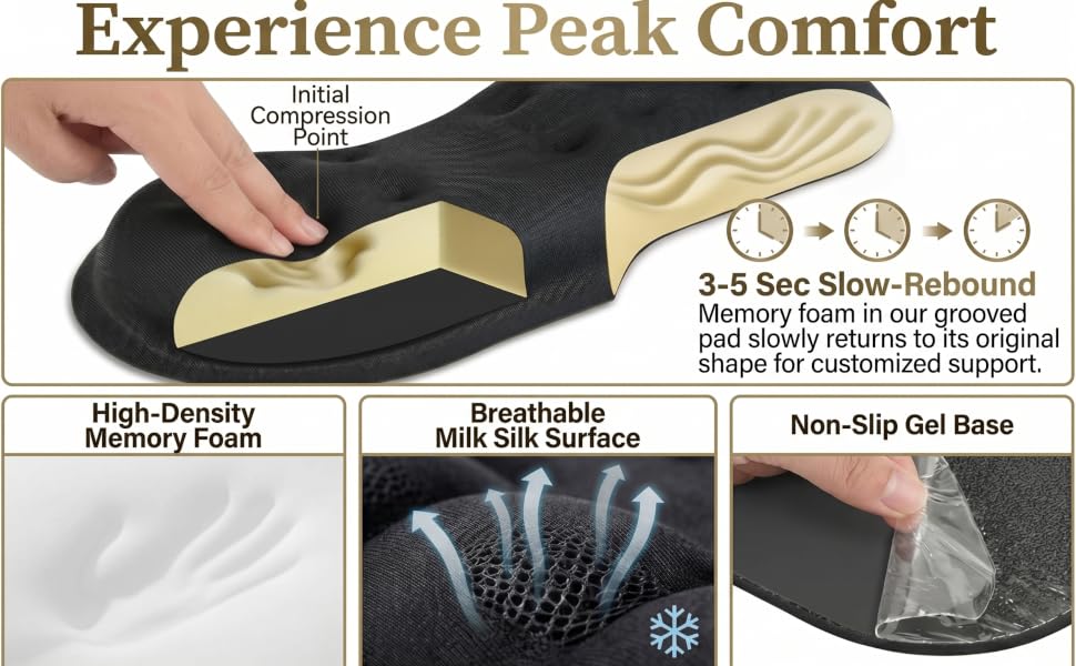 experience peak comfort