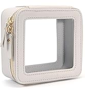 Aveniee Clear Makeup Bag Small, Mini Travel Toiletry Bag Cosmetic Bags Organizer, TSA Approved Cl...