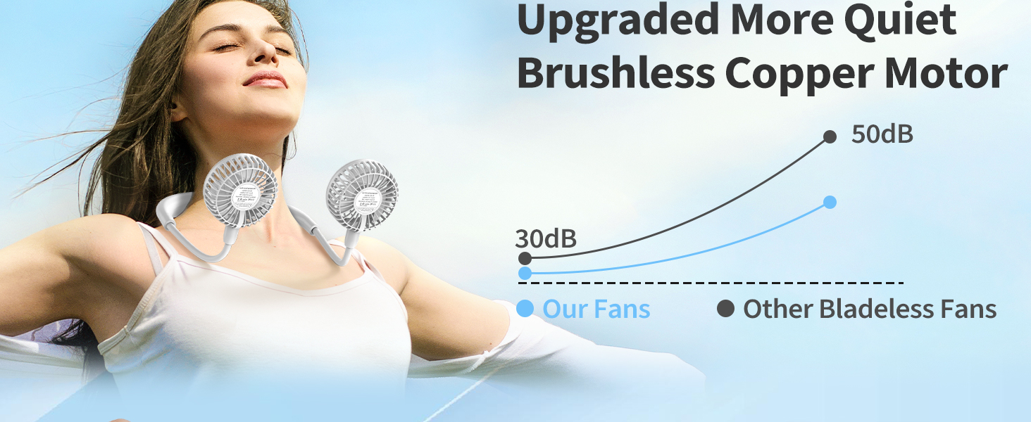 neck fan rechargeable