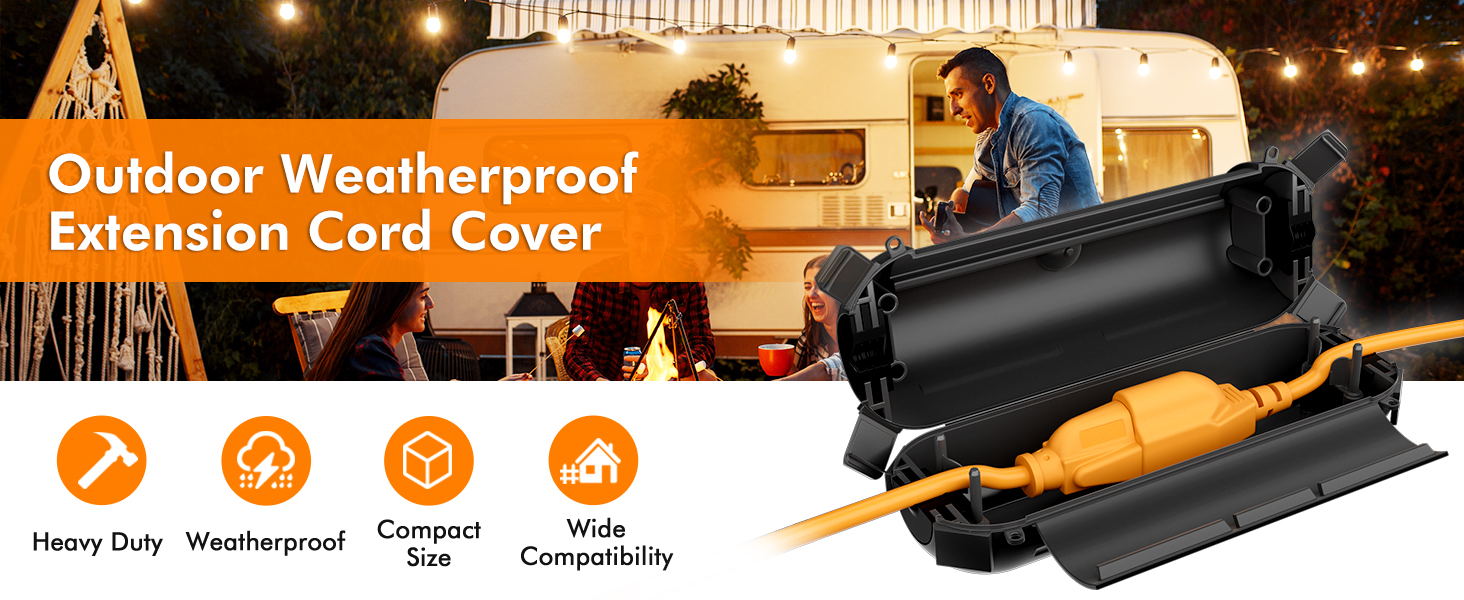 outdoor extension cord cover