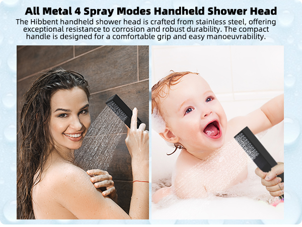All Metal Handheld Shower Head