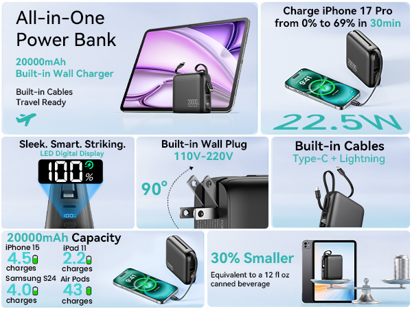 portable charger power bank