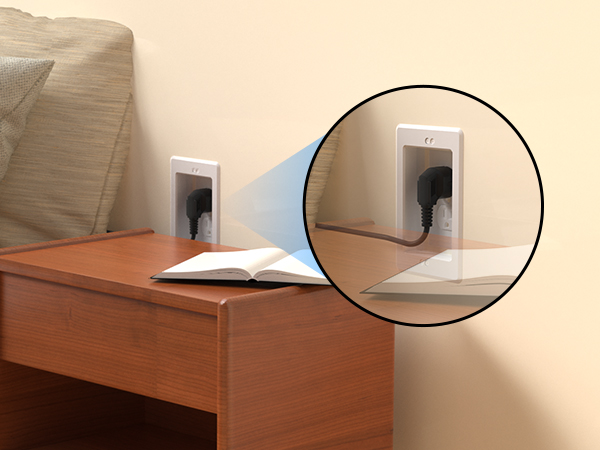  DVFR1W-1 Recessed Electrical/Outlet Box Wall Plate Kit