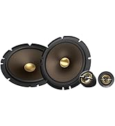 PIONEER A-Series MAX TS-A653CH, 2-Way Component Car Audio Speakers, Full Range, Clear Sound Quali...