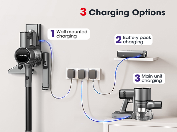 3 Charging Options