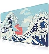 Samgula Extra Large Mouse Pad Blue XXL Mousepad, Big Mouse Pads Office Desk Mats, Desk Pad Mat Wa...