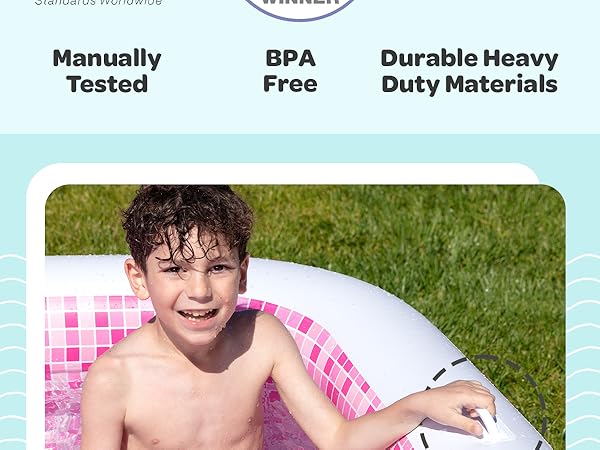 Family pool pink- 2