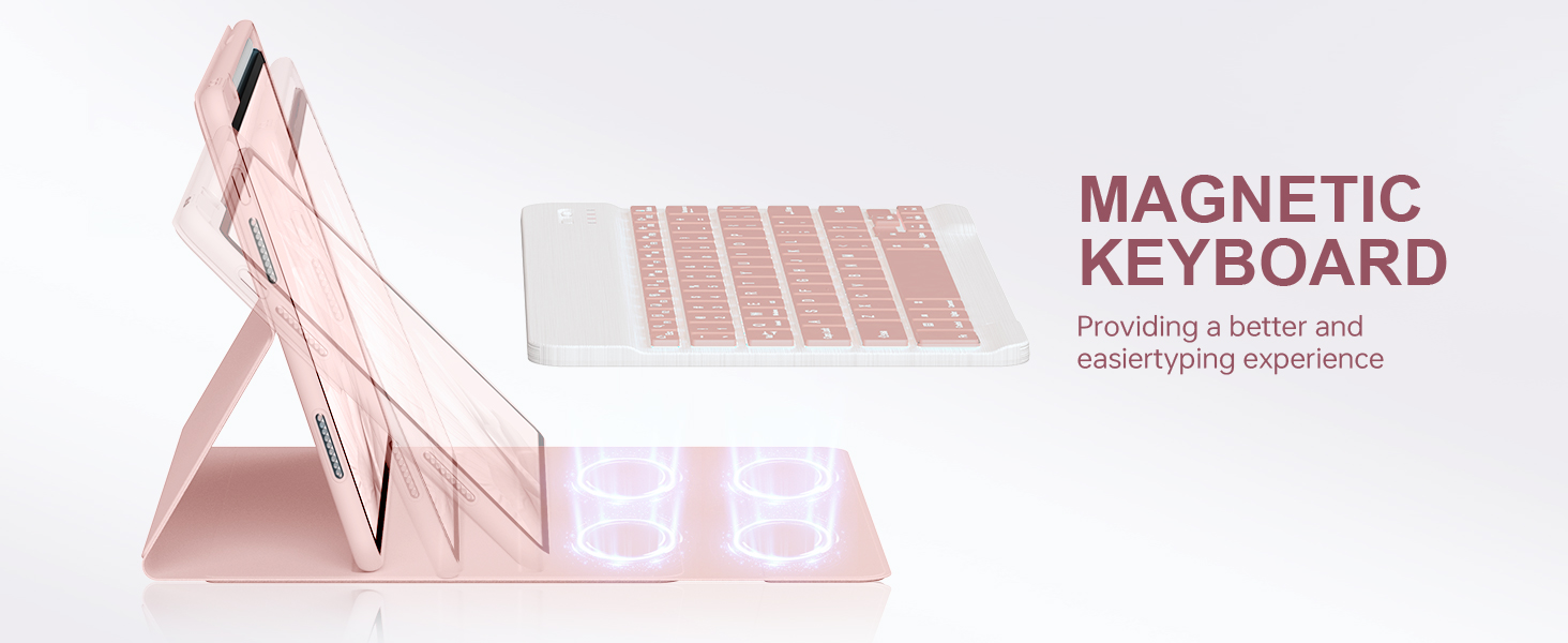 pink ipad keyboard case