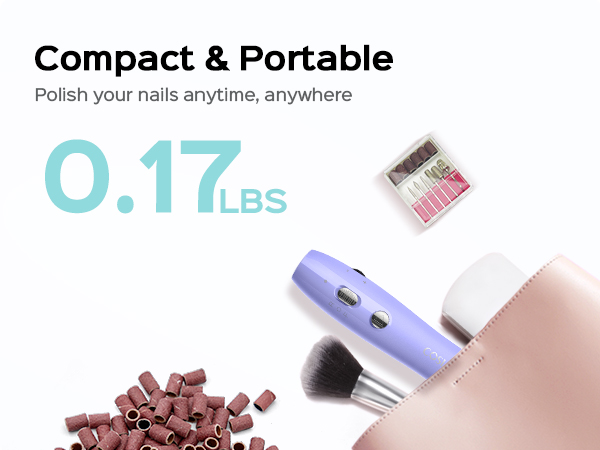 Electric Nail Drill Kit: Professional Stepless Speed Regulation