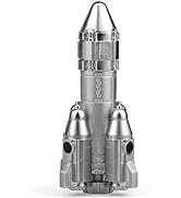 Amarlozn Cool Spaceship Fidget Spinner Toys for Kids Adults, Model Rocket Spinning Top Science Ki...
