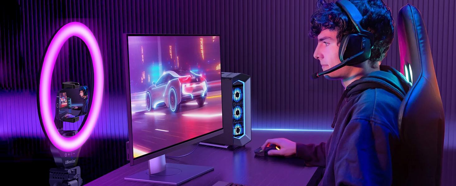 tripod with ring light